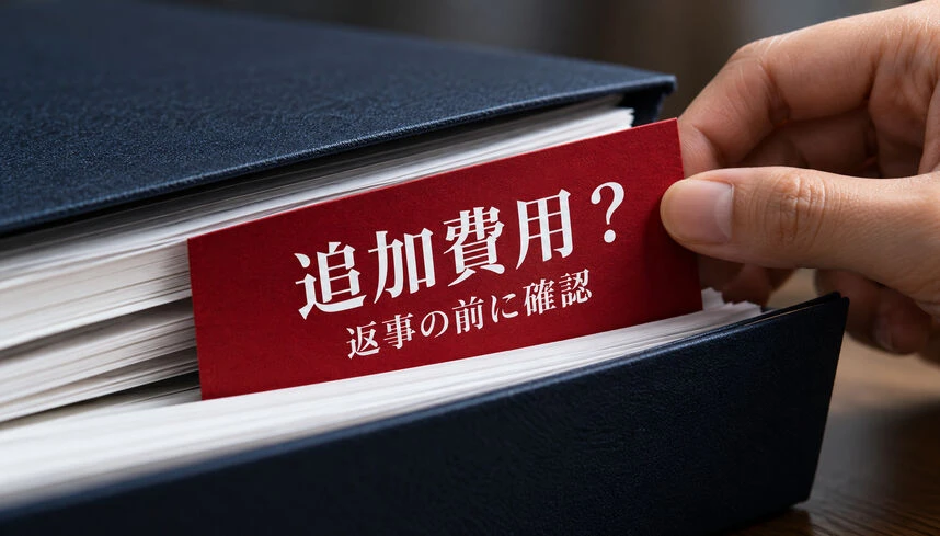 探偵から調査中に追加費用を求められたら？契約・変更条件の確認順