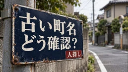 人探しと古い町名の確認