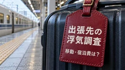 出張先の浮気調査は頼める？移動・宿泊費と依頼前に伝える情報
