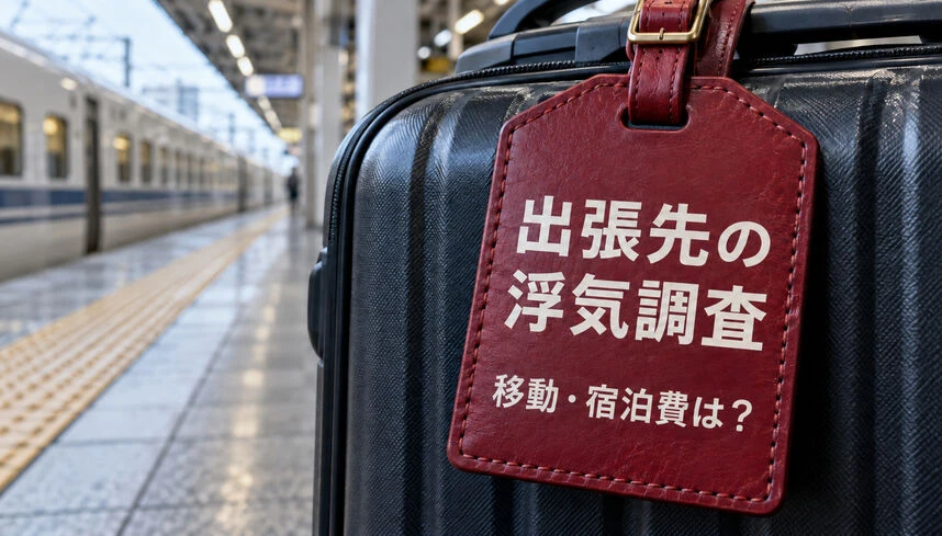 出張先の浮気調査は頼める？移動・宿泊費と依頼前に伝える情報