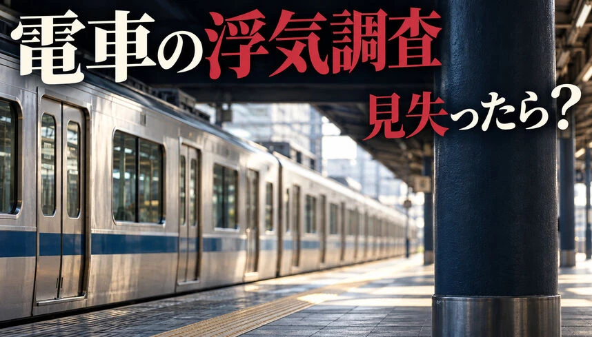 電車での浮気調査はできる？見失うリスクと費用の考え方